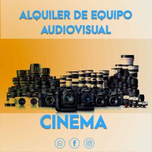 Alquiler de Equipo audiovisual