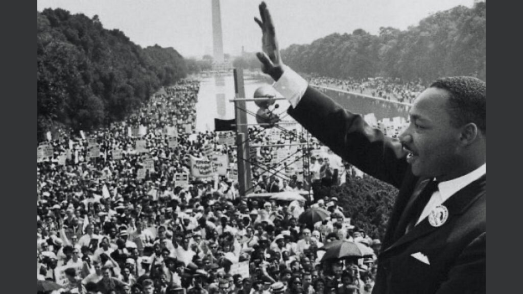 Martin Luther King pronuncia su célebre discurso "yo tengo un sueño"