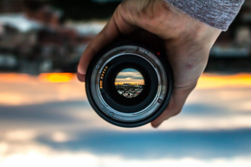 objetivo en fotografía