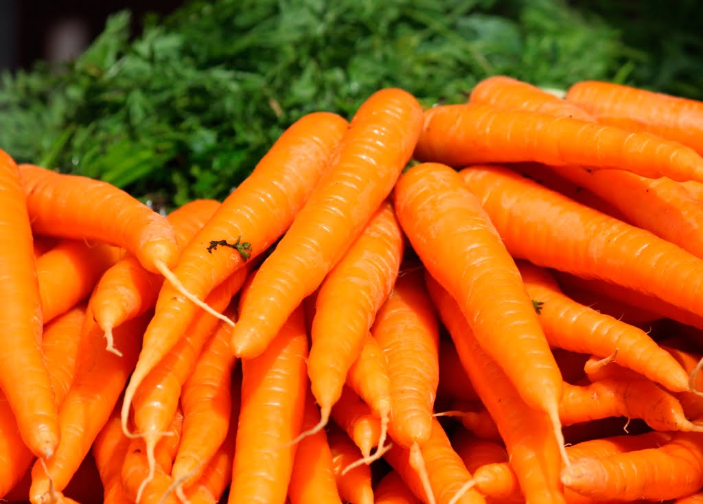 Las zanahorias son conocidas por su alto contenido de vitamina A y antioxidantes.
